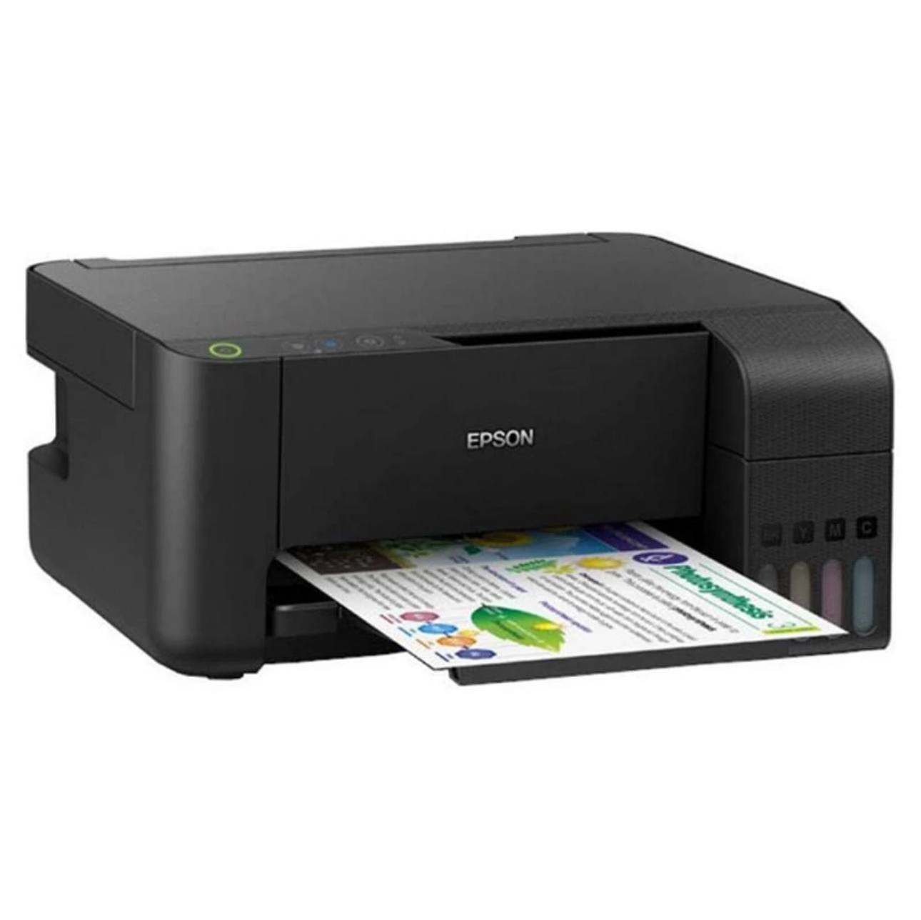 پرینتر اپسون رنگی سه کاره مدل Eco Tank L3250