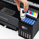 پرینتر اپسون رنگی تک کاره مدل Eco Tank L8050